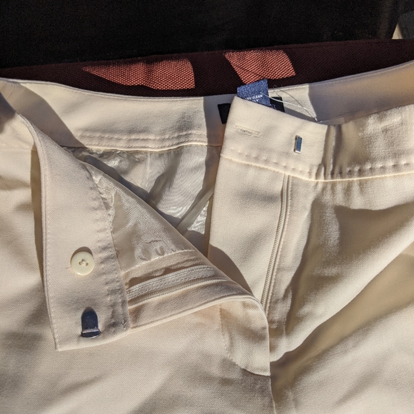 Ann Taylor lined wool cream dress slacks size 8 - Picture 5 of 9